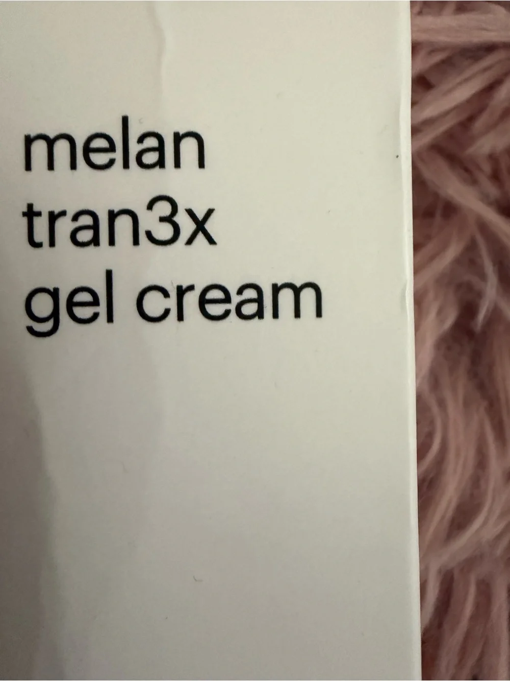 Mesoestetic Melan Tran3x Gel Cream – White